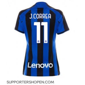 Inter Milan Joaquin Correa #11 Hemma Matchtröja Dam 2022-23 Kortärmad